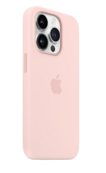 Apple silicone case with MagSafe iPhone 14 Pro (Original Quality) Pink
